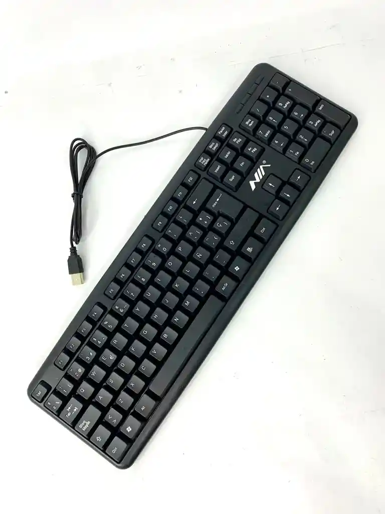 Teclado Con Numerico Nia Alambrico Para Pc💻