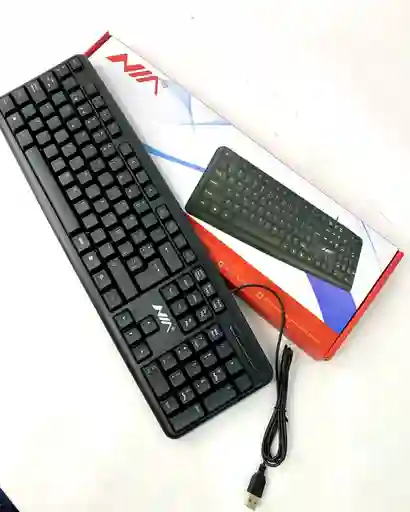 Teclado Con Numerico Nia Alambrico Para Pc💻