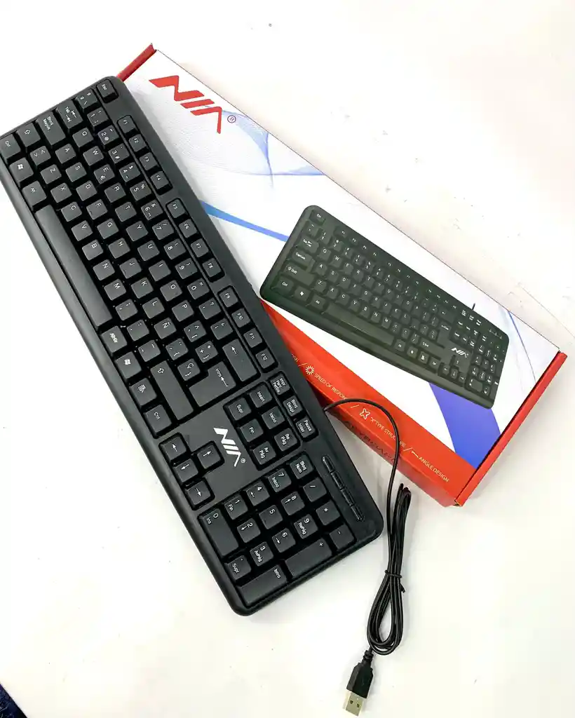Teclado Con Numerico Nia Alambrico Para Pc💻