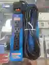 Multitoma Con Cable De 3 Metros Supresor Voltimax Pro 6 Tomas 120v 15a 1800w