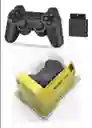 Control Joystick Inalámbrico Para Ps2 Con Doble Vibración, Ergonómico Y Alcance De Hasta 10 Metros