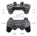Control Joystick Inalámbrico Para Ps2 Con Doble Vibración, Ergonómico Y Alcance De Hasta 10 Metros