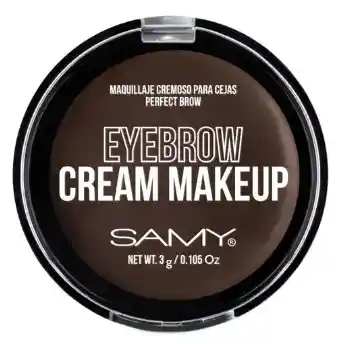 Samy Maquillaje Cremoso Para Cejas Perfect Brow Tono 02 Oscuro