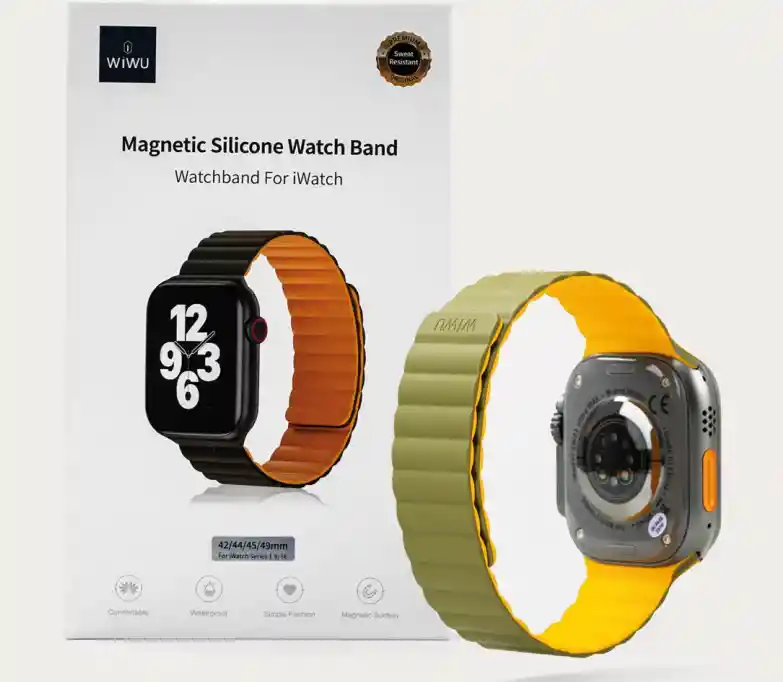 Magnetic Silicone Watch Band