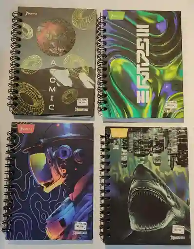 Cuaderno Argollado Tapa Dura Pequeño 80 Hojas Rayado