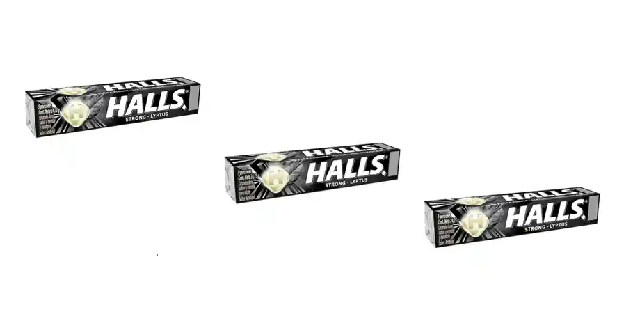 Halls Negro X3 Sexo Oral Candy Mentas Más placer