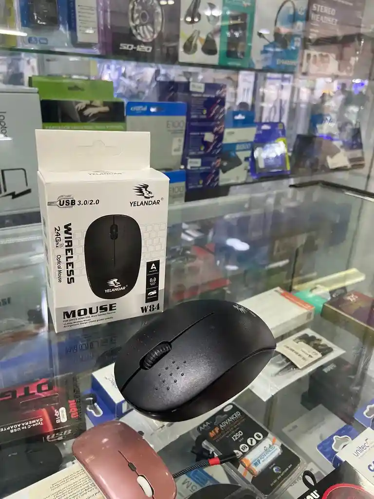 Mouse Weibo W-84 Inalámbrico Usb 3200 Dpi, Ergonómico, Liviano Y Preciso, Ideal Para Oficina, Estudiantes Y Tareas Diarias A Bajo Cost