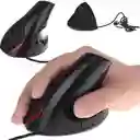Mouse Vertical Ergonómico 5 Botones Alámbrico Usb Con Sensor Óptico, Ideal Para Reducir Dolor Y Mejorar Postura