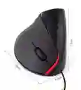 Mouse Vertical Ergonómico 5 Botones Alámbrico Usb Con Sensor Óptico, Ideal Para Reducir Dolor Y Mejorar Postura