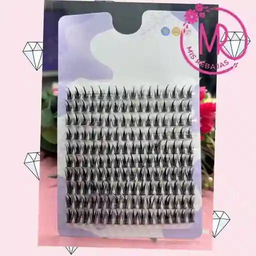 Pestañas Postizas Estilo Wispy Por 160 Piezas