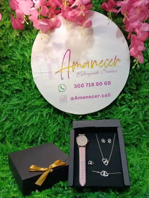 Reloj Pulsera De Cuarzo - Rosado
