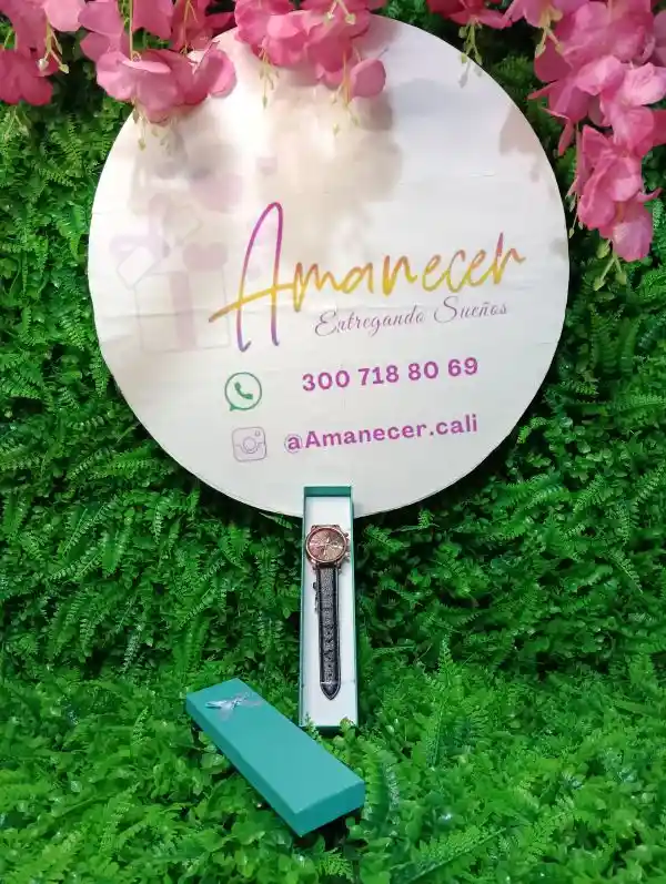 Reloj De Cuarzo Negro - Dama