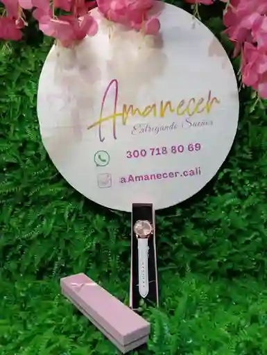 Reloj De Cuarzo Blanco - Dama
