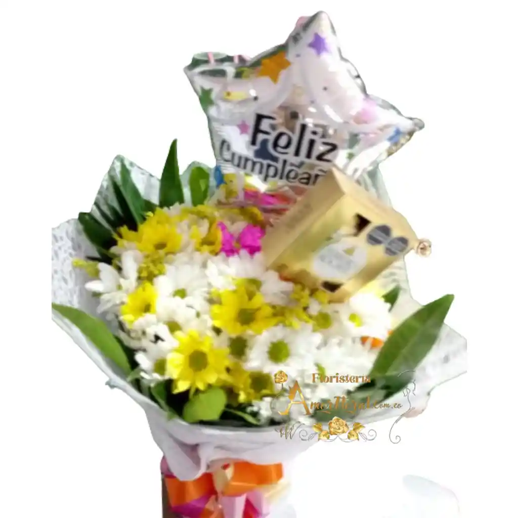 Cumpleaños Radiante Floristerías En Cali