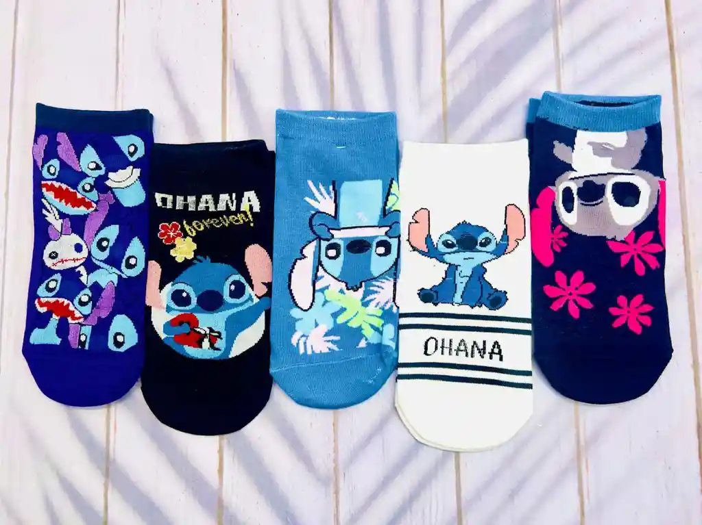 Medias Tobilleras Edicion Stich
