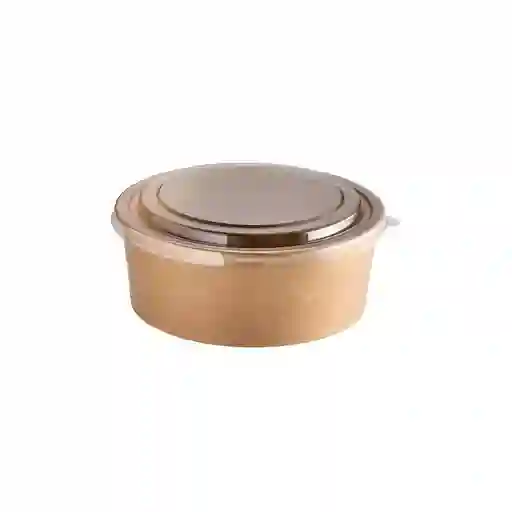 Darnel Bowl Bamboo Con Tapa 1000 Cc X 50 Und
