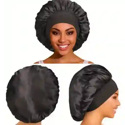 Gorro Satín Negro