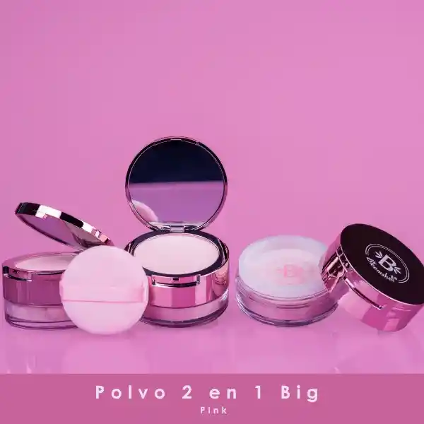 Bloomshell Polvo Suelto Pink (02) Grande