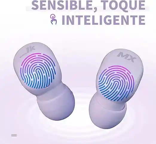Jkmx Audifonos Inalambricos Bluetooth, Auriculares Inalámbricos Con Pantalla Compatible Para Iphone Samsung Huawei Xiaomi Laptop Para Correr Escuchar Música Videos