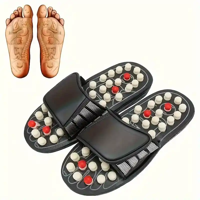 Pantuflas De Masaje De Acupuntura, Masajeador De Pies, Reflexología, Reducen La Presión De Los Pies, Promueven La Circulación, Regalo Para El Día De La Madre O Día Del Padre