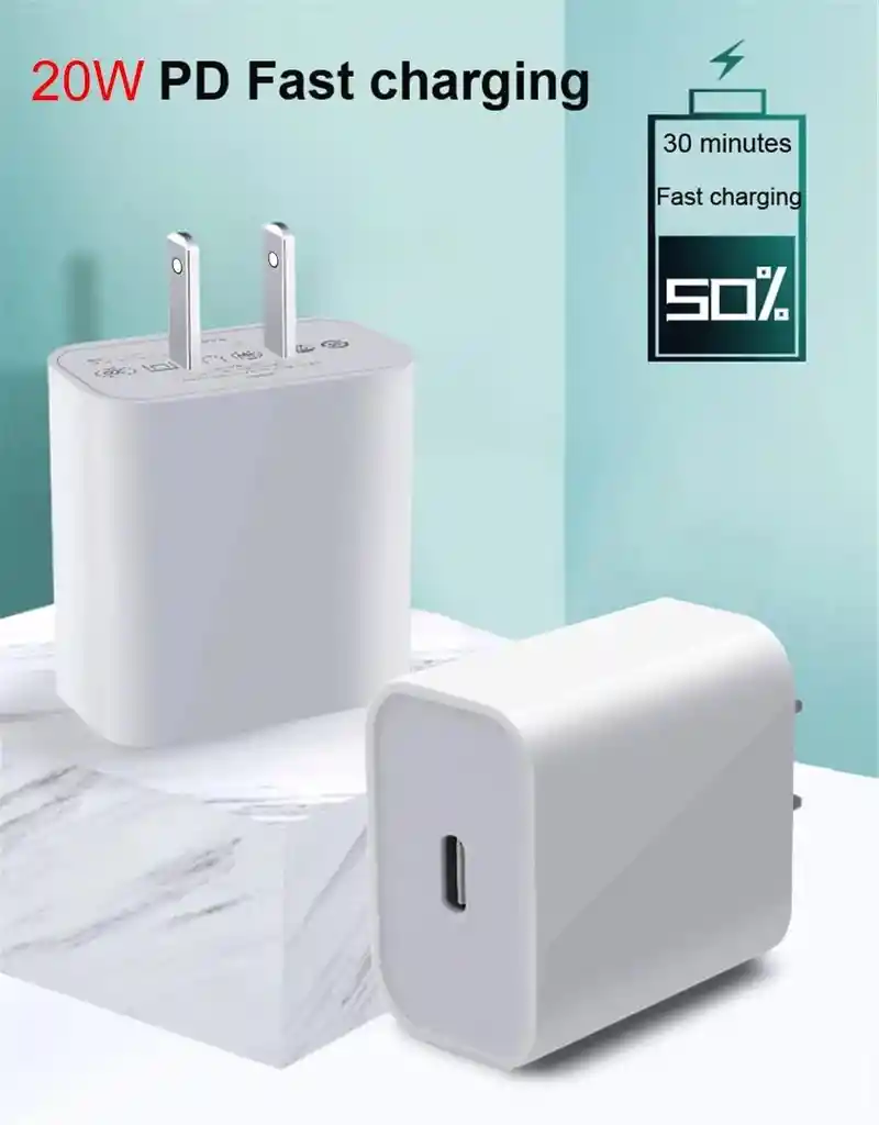 Adaptador 20w Compatible Iphone Tipo C