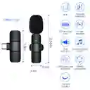Microfono Inalambrico 2 En 1 Para Crear Videos Compatible Ios/android