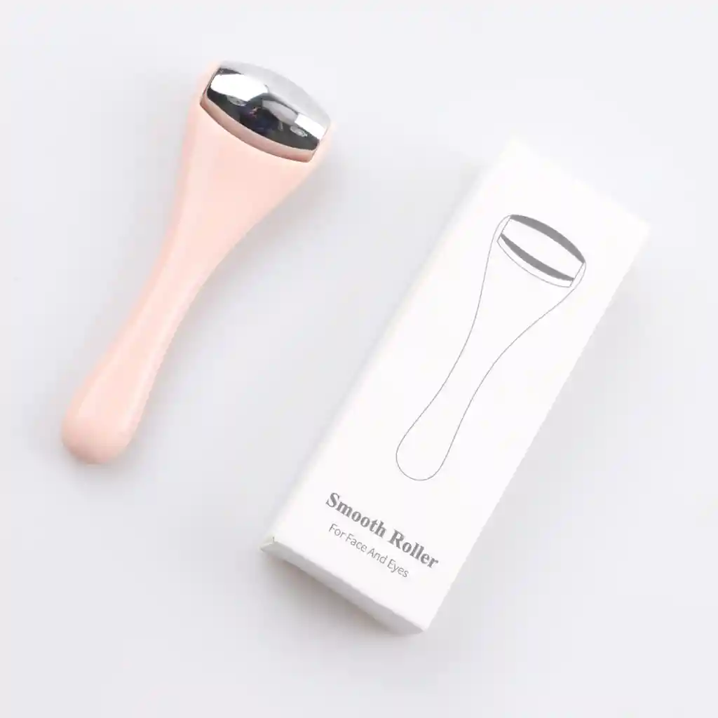 Rodillo De Hielo Para Rostro Y Ojos, Rodillo Facial Y Masajeador De Ojos, Rodillo De Hielo Para Cuerpo Y Rostro, Cierra Poros, Alivia Migrañas, Alivia El Dolor Y Alivia La Hinchazón De Ojos Para Mujeres (rodillo Facial Y De Ojos 2 En 1)