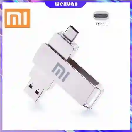 Unidad Flash Doble Faz Usb Y Tipo C De Alta Velocidad 3.0 2 En 1 De 2