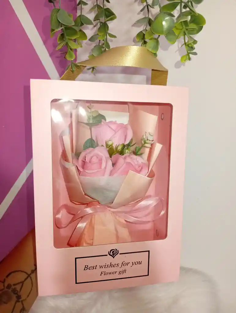 Caja Rosas Artificiales