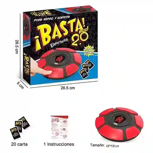 Basta Electronico Juego De Mesa
