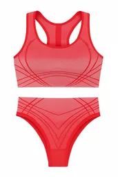 Conjunto De Sujetador Y Bragas Hilo Talla Unica