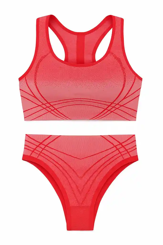 Conjunto De Sujetador Y Bragas Hilo Talla Unica