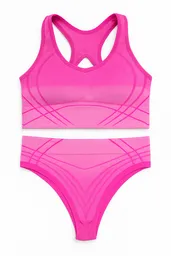 Conjunto De Sujetador Y Bragas Hilo Talla Unica
