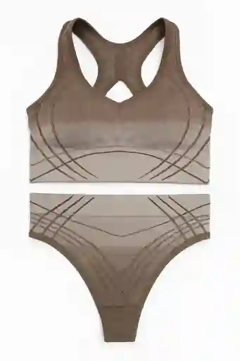 Conjunto De Sujetador Y Bragas Hilo Talla Unica