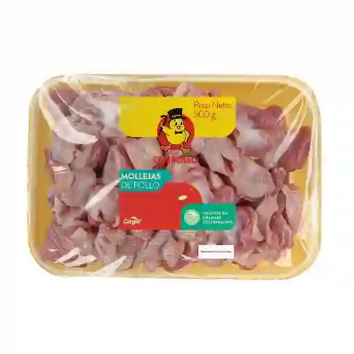 Bandeja De Mollejas De Pollo Congeladas