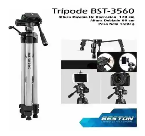 Trípode Beston 3560 Profesional