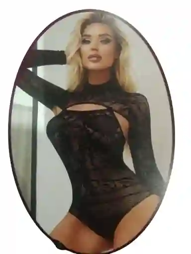 Lencería De Malla Brillante Para Mujer, Lencería Sexy De Malla Con Diamantes De Imitación,