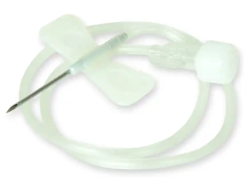 Equipo Pericraneal – Catéter Mariposa 19g × ¾″ (19 mm)