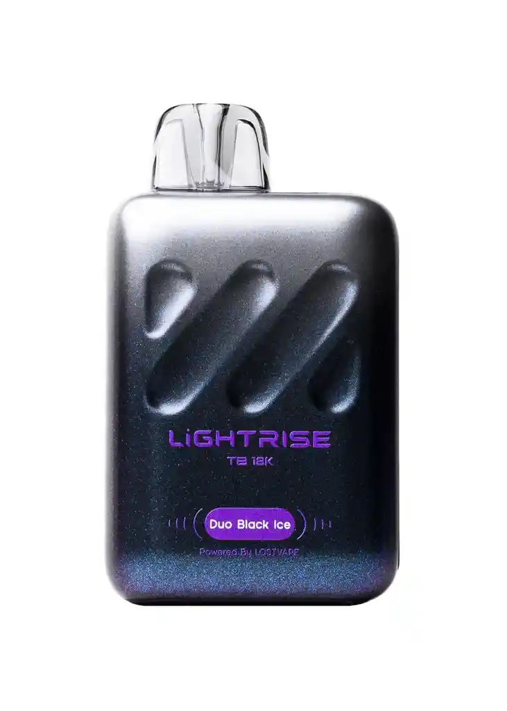 Lightrise 18.000 Puffs Duo Black Ice