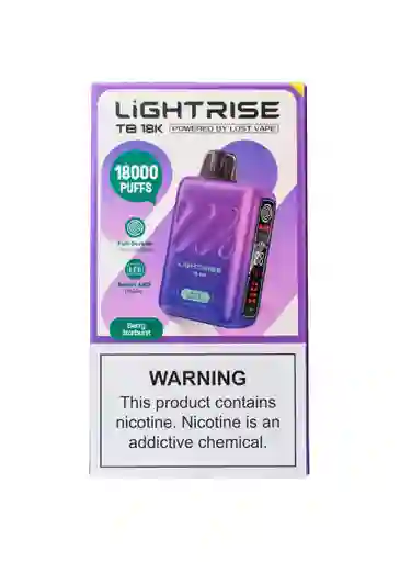 Vape Lightrise 18.000 Puffs Berry Starburst