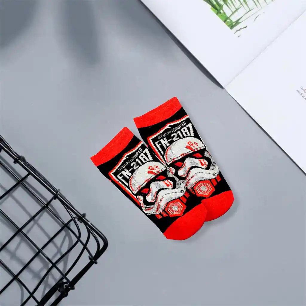 Medias Tobilleras Star Wars (stormtrooper)