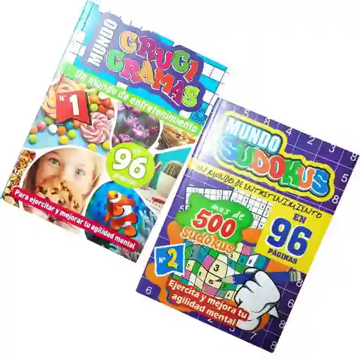 Combo Sudoku Y Crucigrama Edicion Aleatoria