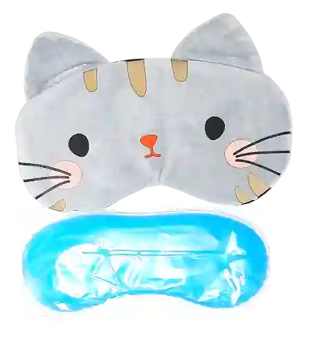 Bolsa Gel Descanso Tp Ojos Gato Gris