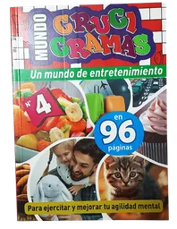 Cuaderno Crucigrama 96 Paginas #4