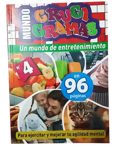 Cuaderno Crucigrama 96 Paginas #4