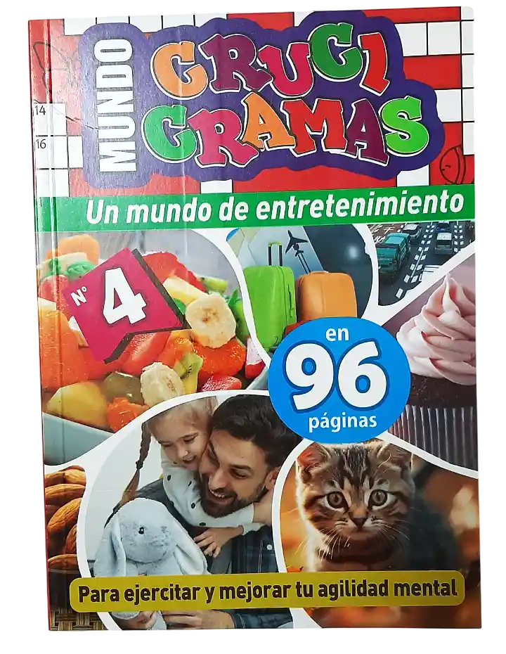 Cuaderno Crucigrama 96 Paginas #4