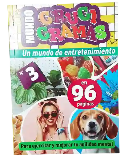 Cuaderno Crucigrama 96 Paginas #3