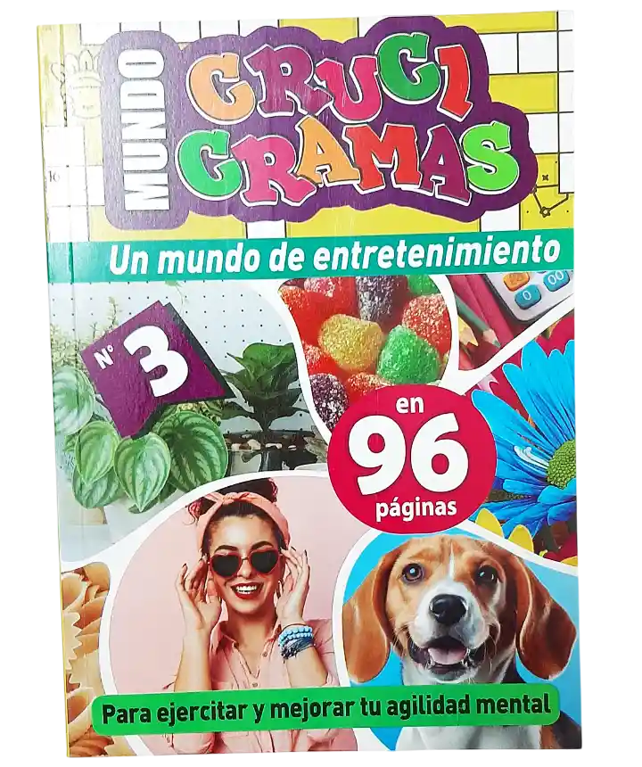 Cuaderno Crucigrama 96 Paginas #3