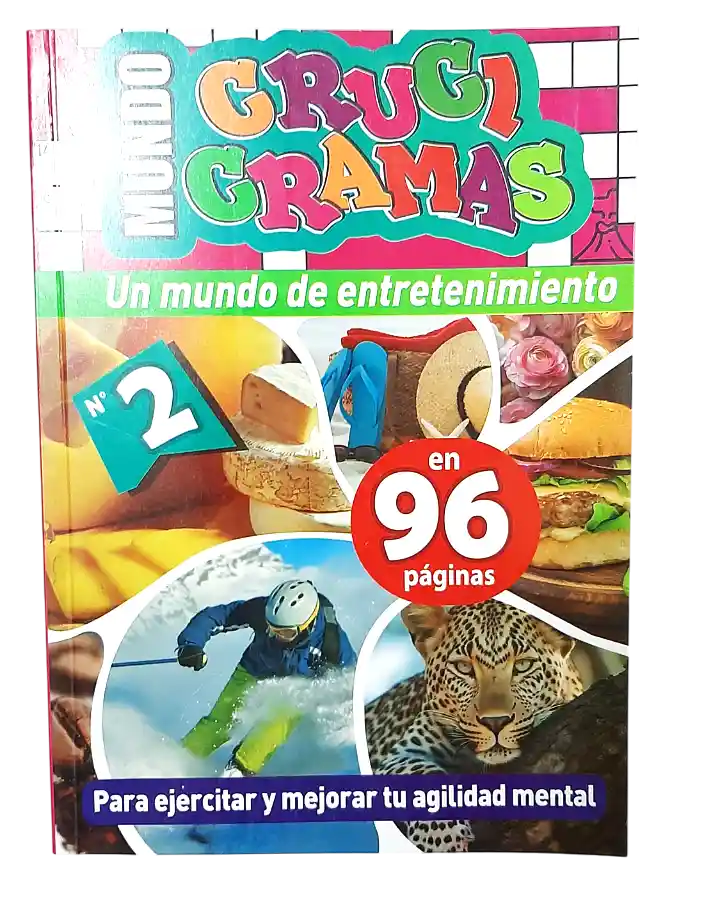 Cuaderno Crucigrama 96 Paginas #2