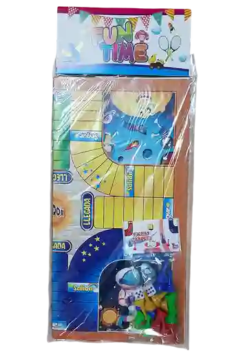 Parques Con 4 Puestos Fichas + Dados